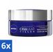 NIVEA 6 x Nachtcrème Cellular Expert Filler Anti-Veroudering - 50 ml
