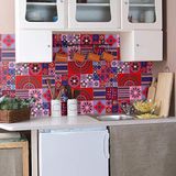 Ambiance-Live Taj Mahal Zelfklevende Tegelstickers