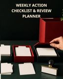 Weekly Action Checklist & Review Planner