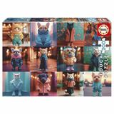 Educa - Fashion Animals 200-Piece Jigsaw Puzzle