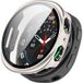Techsuit Defense360 Pro hoes voor Samsung Galaxy Watch9 / Watch8 40mm, Parelwit Zilver