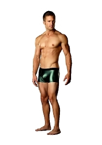 Male Power Mini Pouch Short - Green