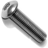 Moeilijk Hard-to-Find Fastener 014973178444 ronde kopschroef, 2,5 cm, 6 stuks
