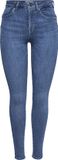 ONLY ONLPOWER MID SK PUSH REA2981 NOOS Dames Jeans - Light Blue Denim - Maat S/32