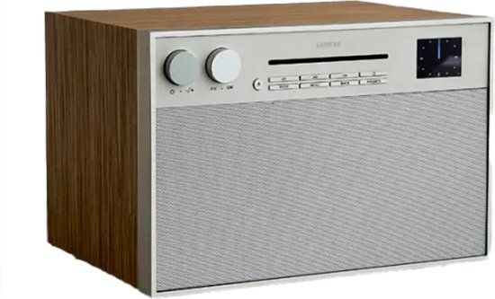 Geneva DeCon M DAB+ / FM Radio & CD-speler - Eiken/champagne