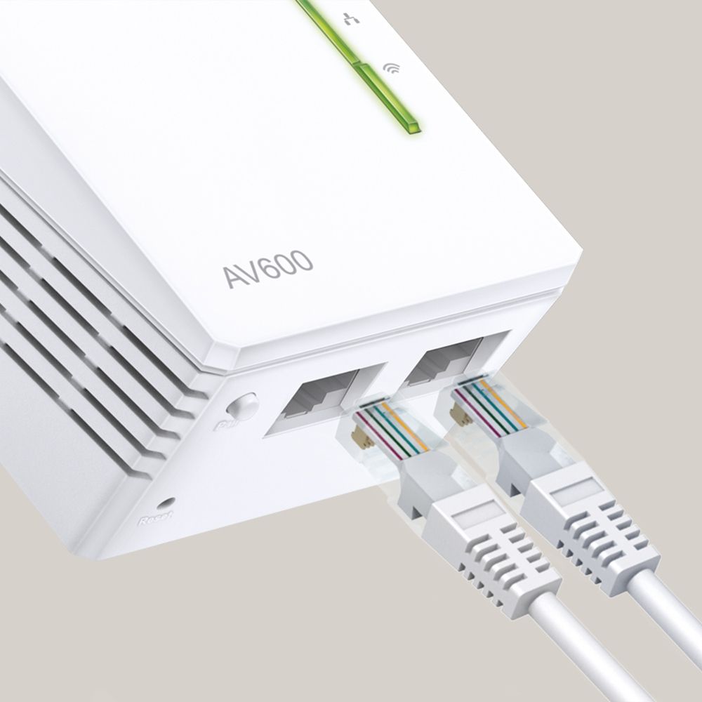 TP-Link TL-WPA4220T KIT - Netwerkrepeater - 300 Mbit/s - Wit