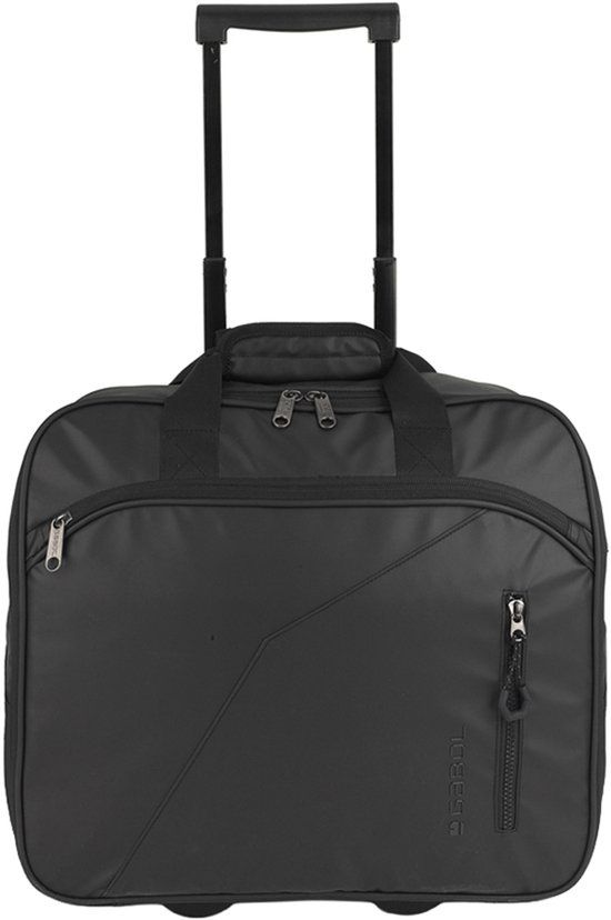 Gabol Canada Dames & Heren Laptoptrolley 15.6 inch - Businesstrolley - Vegan - Zwart