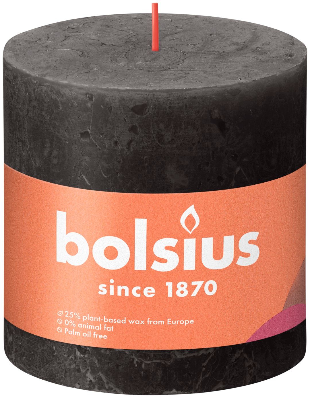Bolsius LENGTE(AA125) - Donkergrijs