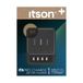 itson, itsPRO CAHRGE Ni-MH batterij USB-C naar USB-C oplader, 4x AA (2000 mAh) batterijen inbegrepen, 4,45 uur oplaadtijd, LCD-scherm, detectie van alkaline/slechte cellen, energiebesparende modus