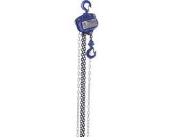 Torso Kettingtakel Gekeurd - Capaciteit 1 Ton - 3 Meter - Blauw