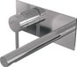 Brauer Chrome Edition Inbouw Wastafelmengkraan met Rechte Uitloop en Afdekplaat Model A2 Chroom