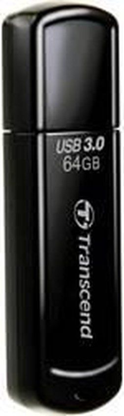 Transcend JetFlash 700 64GB USB-stick - Zwart