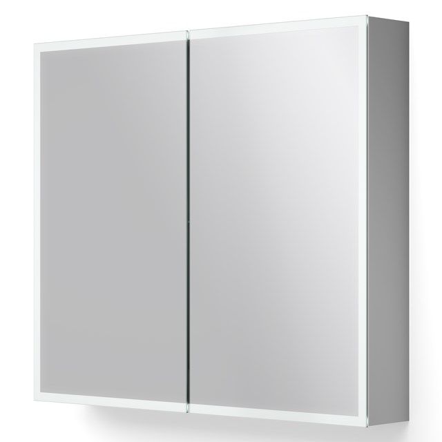 Maxaro Spiegelkast met Verlichting Lento 80x70cm Stopcontact - 6095711374391