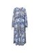 SEIDENSTICKER Robe bleu / noir / blanc