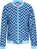 Mo ATHLSR Mo Jas XXL Blauw Gestreept Polyester