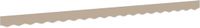 vidaXL - Vervangende volant voor 4,5 m beige polyester
