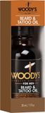 Woody's for Men Baard & Tattoo Olie 30 ml