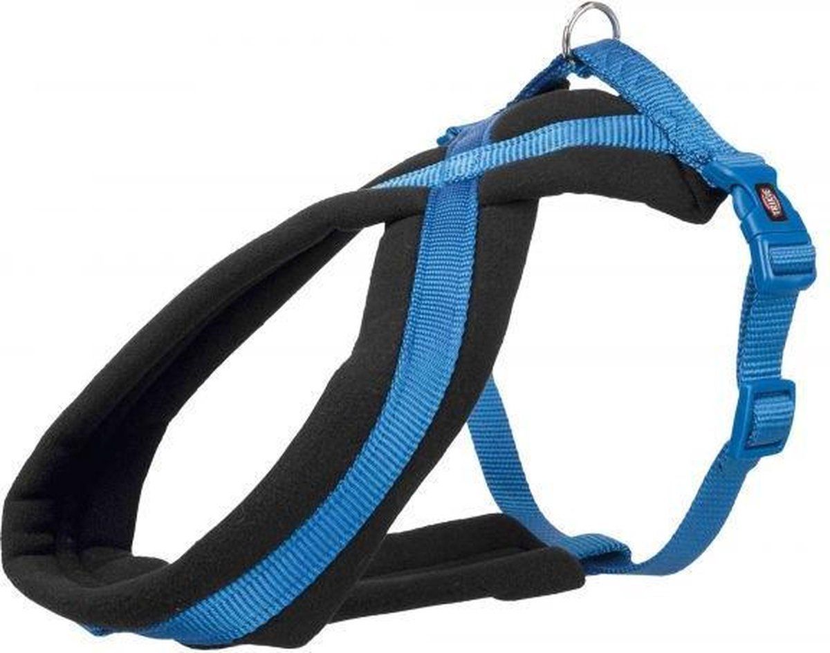 TRIXIE Hondentuig Premium Touring Royal Blauw 70 - 110 x 2,5 cm