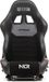 NLR-E045 Next Level Racing ERS2 Elite Race Stoel - PU leer - Imitatie Suede - Zwart