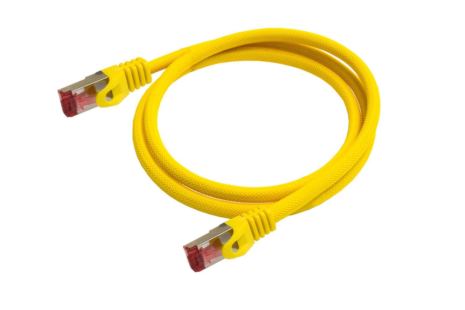 Python 8063PY-020Y Netwerkkabel - 2 m - Geel