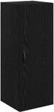 vidaXL Wandkast Zwart Eiken 34,5 x 34 x 90 cm