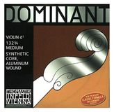 Thomastik-Infeld Dominant vioolsnaar D 3/4 – losse snaar (132 3/4), synthetische kern, aluminium omwonden, middelzware spanning