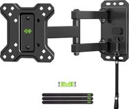 Support écran Luxe - Montage mural - Noir - 10-26 pouces - 15 kg
