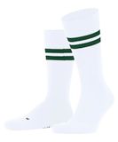 FALKE Dynamic gedessineerd katoen sokken unisex wit - maat 44-45