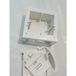Hager - Support Universel 60mm Blanc Pour Pose Appareillage Mural En Saillie Avec Adaptateur Pour Moulure Ata / Lf Ata806099010