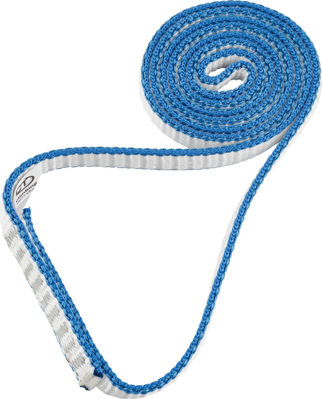 Climbing Technology Looper DY Sling 60cm, white/blue 2020 Lussen & Banden