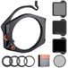 K&F Concept kit de filtres carrés X-PRO avec support, filtres CPL et ND1000+64+8