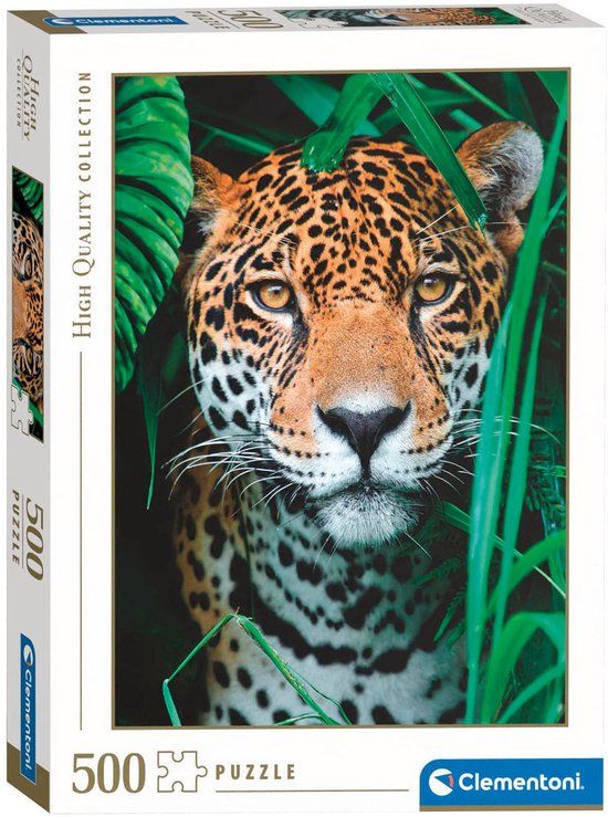 Clementoni Puzzel - Jaguar in de Jungle - 500 Stukjes