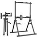 Power tower station de traction - station de dips - pliable - autoportant - jusqu'à 210 kg