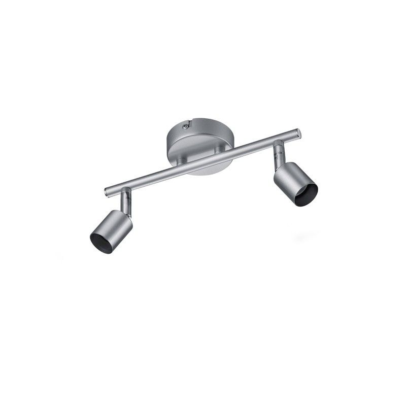 Reality Paris - Spotlamp - 2-lichts - Titanium - R80912087
