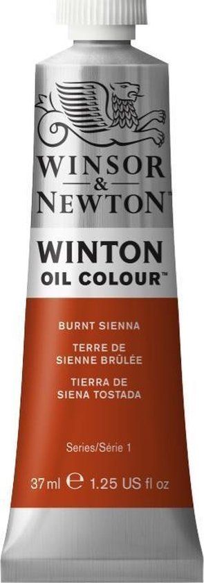 Winsor & Newton Winton Olieverf - Burnt Sienna - 37 ml