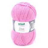 Gründl 760-31 draad, acryl, roze, 3,5-4,5 mm