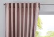 JENA, gordijnbox, gordijn, verborgen lussen, ondoorzichtig, linnenlook, gespikkeld, gordijnband met vouwhouder, 100% polyester, taupe, HxB 250x140 cm