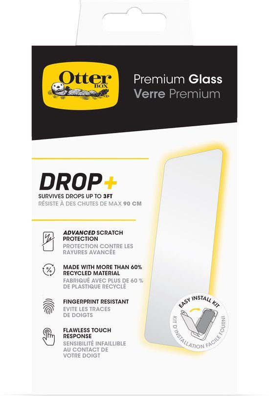 OtterBox Premium Glass Apple iPhone 16 Screen Protector Tempered Glass