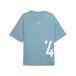 PUMA Graphics oversized trainingsshirt voor heren 3XL, Baltic Sea Blue
