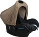 Baby's Only Pare-soleil pour siège auto - Pare-soleil Maxi Cosi 0+ Cozy - En tissu peluche - Argile