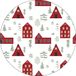 Bonateks Ronde digitaal bedrukte muismat, antislip onderkant, voor kantoor en thuis, diameter: 22 cm