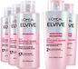 L'Oréal Paris L'Oréal Elvive Glycolic Gloss - Shampoo 3 x 200 ml & Conditioner 2 x 200 ml - Pakket