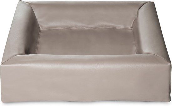 Bia Bed Hondenmand - Taupe - Bia-2 - 60x50x12.5 cm - Kunstleer - XS