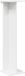 vidaXL Plantenstandaard Wit 25 x 25,5 x 100,5 cm Bewerkt Hout