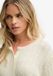 Superdry Slouchy Cable Vest Femme Blanc Cassé Coton/Modal Taille 12