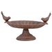 Esschert Design Vogelbad op voet gietijzer l14,5 x b23,5 x h13cm