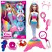 Woopie Gina poup de sirène arc-en-ciel magique avec accessoires