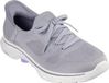 Skechers dames sneakers, grijs/paars, maat 39 - Puur comfort