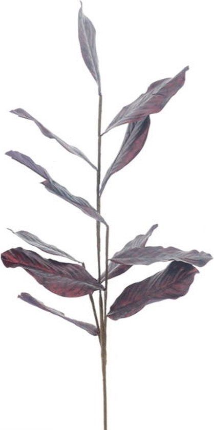 Hortus Kunsttak magnolia leaf red, 99 cm