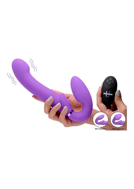 XR Brands Ergo-Fit G-Pulse Double Ended Dildo - Multi